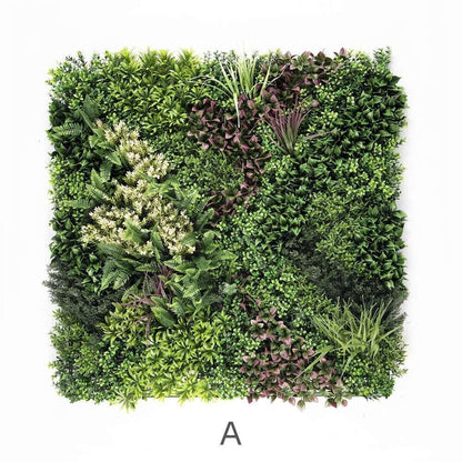 YES4HOMES 3 SQM Artificial Plant Wall Grass Panels Vertical Garden Foliage Tile Fence 1X1M - Mekamart Australia