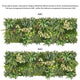 YES4HOMES 3 Artificial Plant Wall Grass Panels Vertical Garden Foliage Tile Fence 50X50 CM - Mekamart Australia