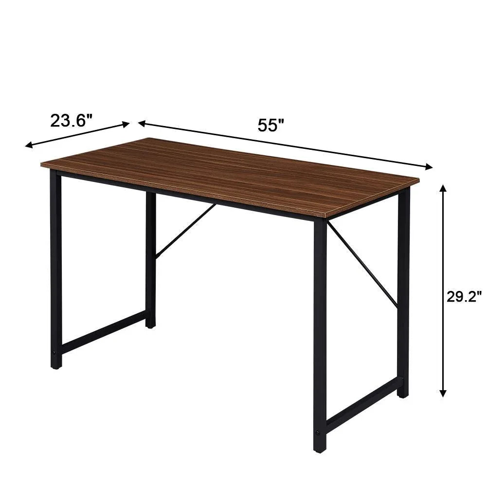 YES4HOMES Computer Desk, Sturdy Home Office Desk for Laptop, Modern Simple Style Writing Table, Multipurpose Workstation - Mekamart Australia