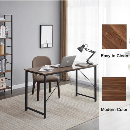 YES4HOMES Computer Desk, Sturdy Home Office Desk for Laptop, Modern Simple Style Writing Table, Multipurpose Workstation - Mekamart Australia