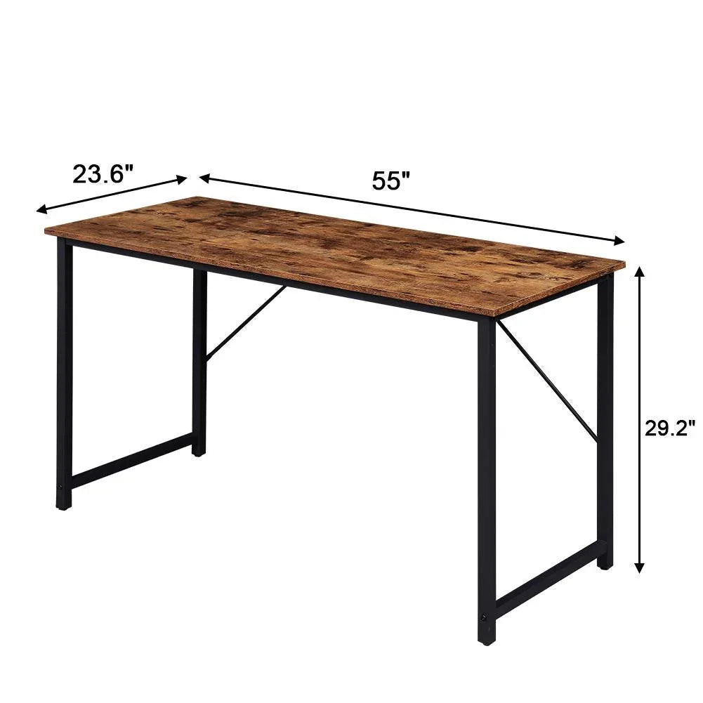 YES4HOMES Computer Desk, Sturdy Home Office Gaming Desk for Laptop, Modern Simple Style Writing Table, Multipurpose Workstation - Mekamart Australia