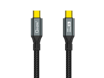 OXHORN CB-CC-322 USB C 3.2 Gen 2x2 Cable 2m