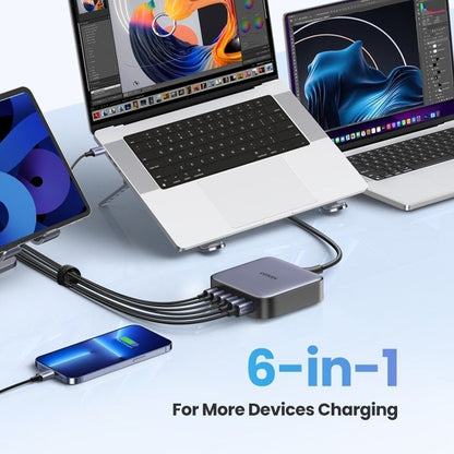 UGREEN 35044A Nexode 200W 6-port GaN Desktop Fast Charger