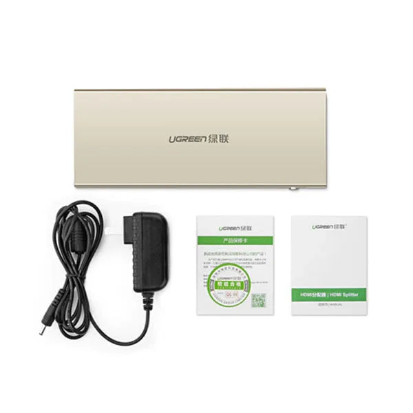 UGREEN HDMI 1 x 4 Amplifier Splitter Zinc Alloy (40277) - Mekamart Australia