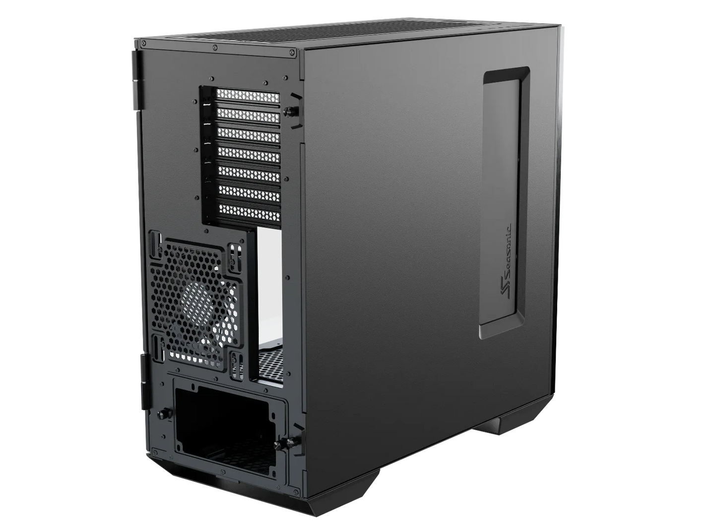 Seasonic Syncro Q704 Aluminum Case with Syncro DPC-850 850W 80 Plus Platinum PSU &amp; Connect Module RED DOT AWARD WINNER 2021 - Mekamart Australia