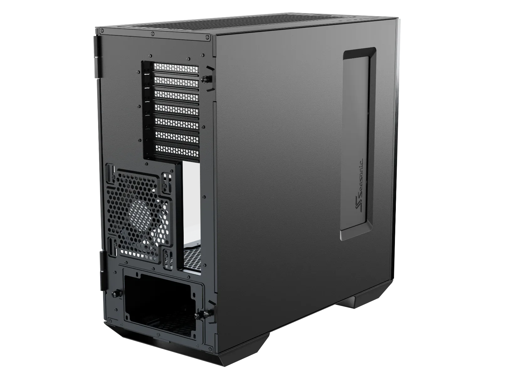 Seasonic Syncro Q704 Aluminum Case with Syncro DPC-850 850W 80 Plus Platinum PSU &amp; Connect Module RED DOT AWARD WINNER 2021 - Mekamart Australia