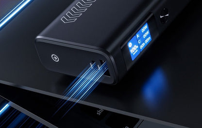 CHOETECH B702 20000mAh PD130W USB-A + USB-C x 2, 3-Port & TFT Display Power Bank