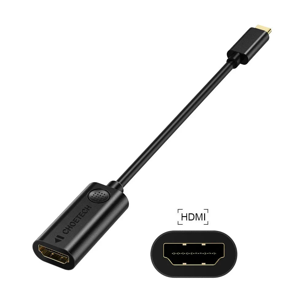 Choetech HUB-H04BK USB 3.1 TYPE TO HDMI ADAPTER HUB - Mekamart Australia