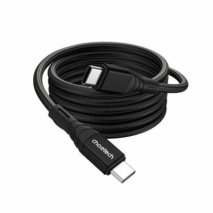 CHOETECH XCC-1008 USB-C-C PD100W M to M Fast charging Cable 1M Black