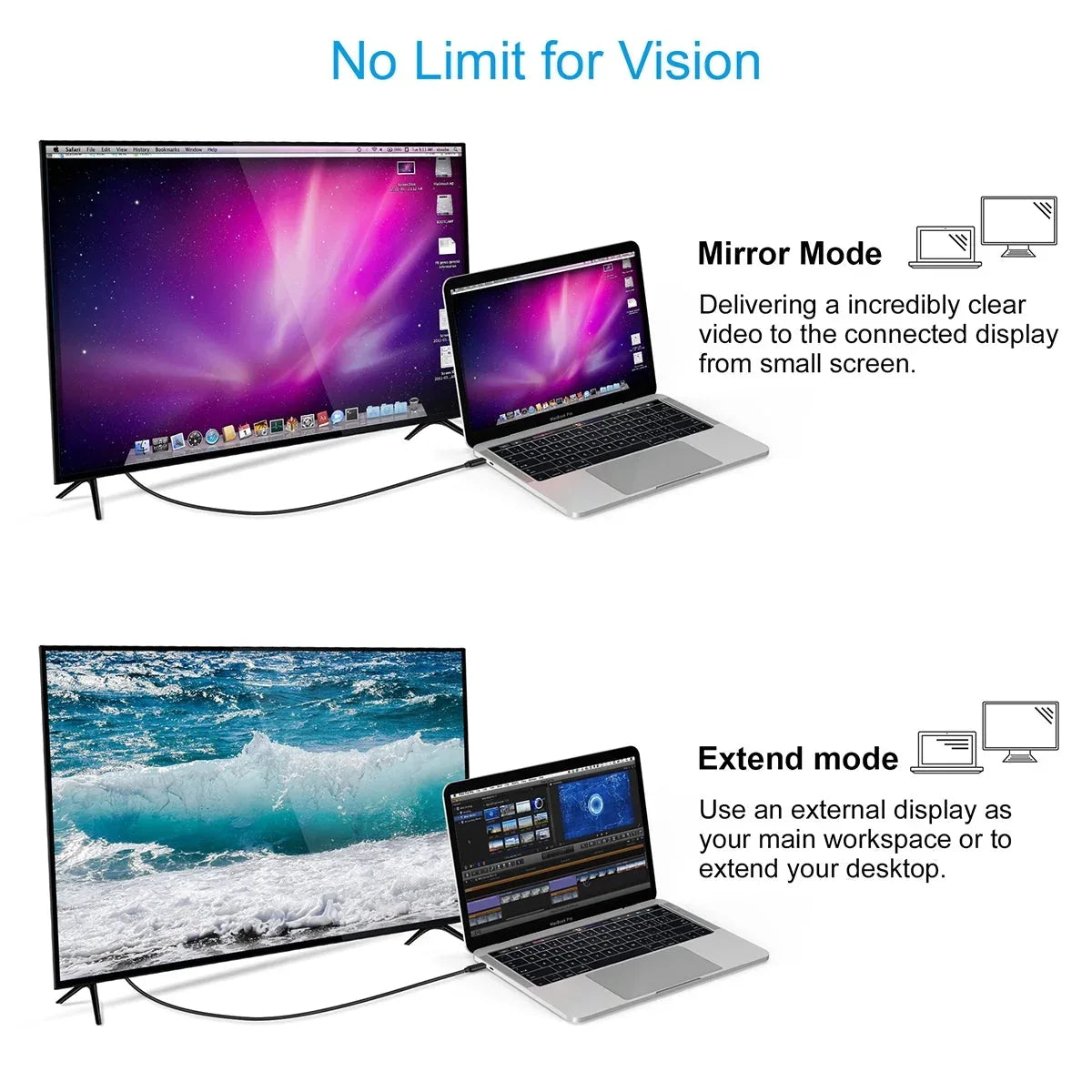 CHOETECH XCH-0030 USB-C To HDMI Cable 3M - Mekamart Australia