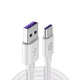 HP DHC-TC100 USB-A to USB-C Cable, Charge and Sync, 1M, White