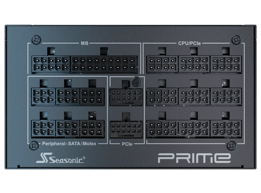 Seasonic PRIME TX-1600 1600W Titanium ATX 3.1 Fully Modular PSU SSR-1600TR2