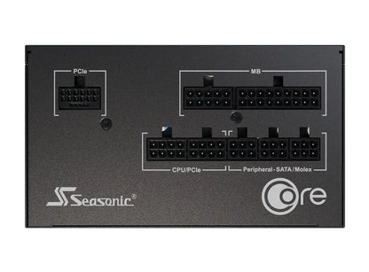 Seasonic Core GX-650 ATX3 80 Plus Gold Full Modular 650W PSU (SRP-CGX651-A5A32SF) - Mekamart Australia
