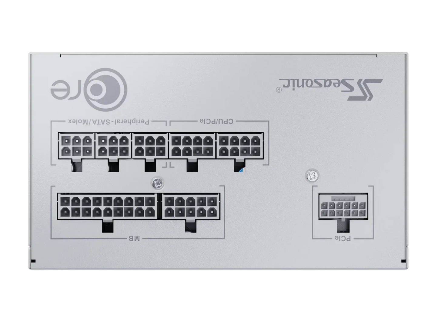 Seasonic CORE GX-650 White ATX 3.1 650W (SRP-CGX651-A5A32SF-WHITE) - Mekamart Australia