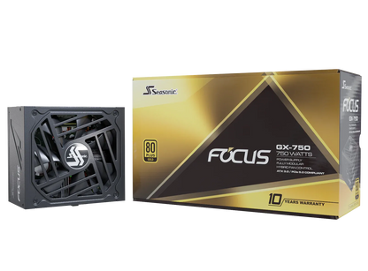 Seasonic FOCUS GX-750 ATX 3.0 750W Gold PSU (SSR-750FX3) - Mekamart Australia
