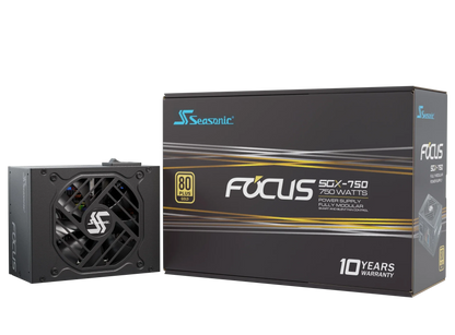 Seasonic FOCUS SGX-750 (2021) 750W Modular 80 Plus Gold PSU - Mekamart Australia