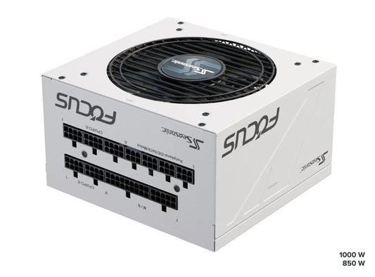 Seasonic FOCUS GX-850 White 850W ATX 3.0 Gold Modular PSU - Mekamart Australia