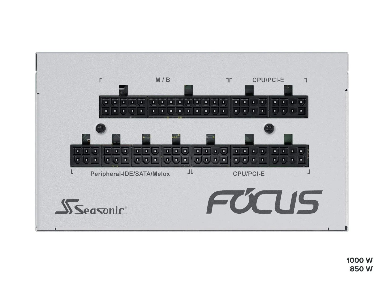 Seasonic FOCUS GX-850 White 850W ATX 3.0 Gold Modular PSU - Mekamart Australia