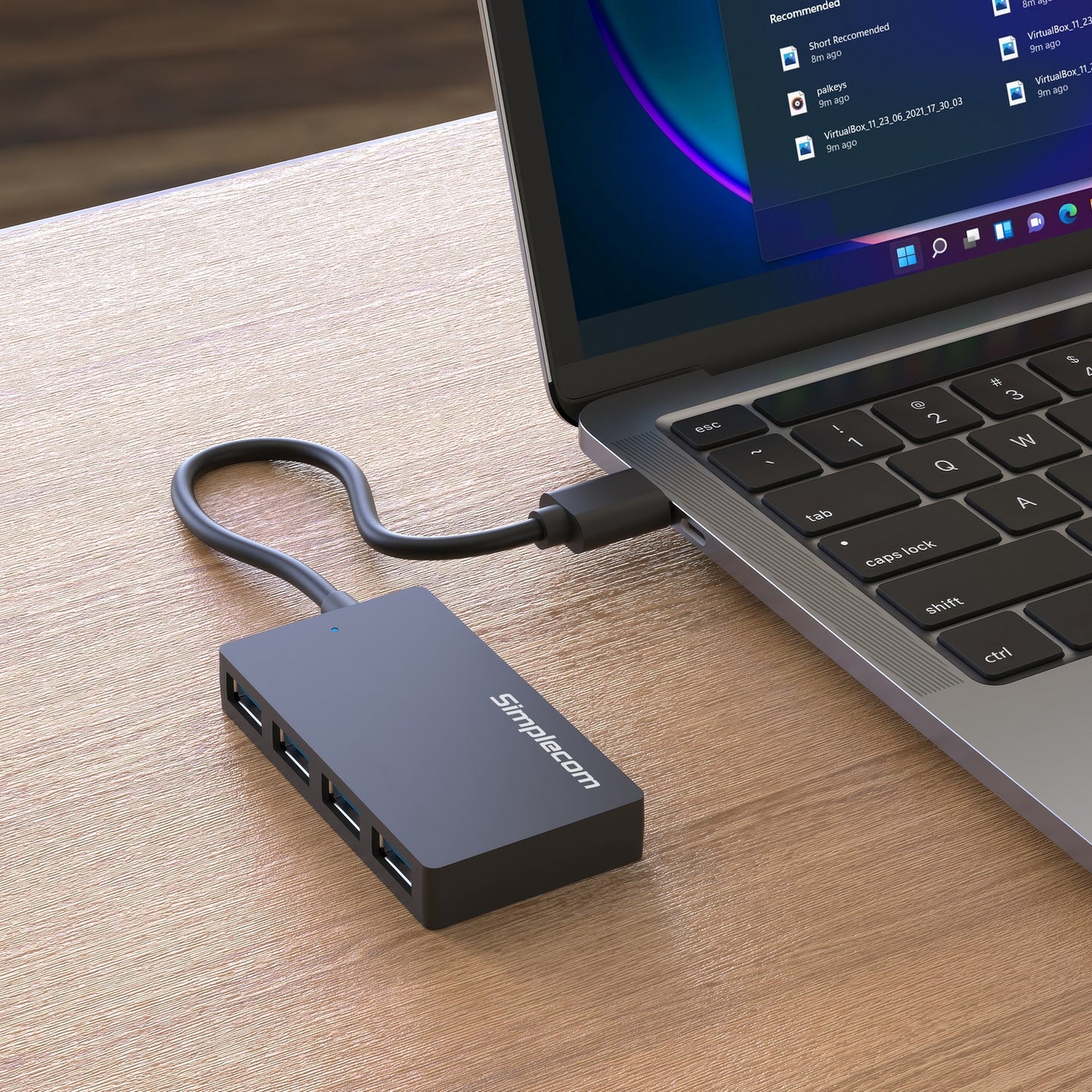 Simplecom CH352 4-Port SuperSpeed USB 3.0 Type-A Hub