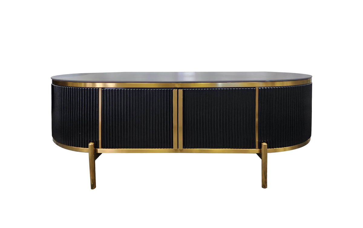 Kingsley Coffee Table - Black - Mekamart Australia