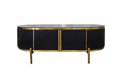 Kingsley Coffee Table - Black - Mekamart Australia