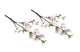 Artificial Single Stem Cherry Blossom 49cm - Soft Pink - Set of 2 Bunch - Mekamart Australia