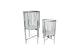 Logan Planter - Small - White - Mekamart Australia