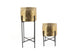Hope Planter - Gold - Set of 2 - Mekamart Australia