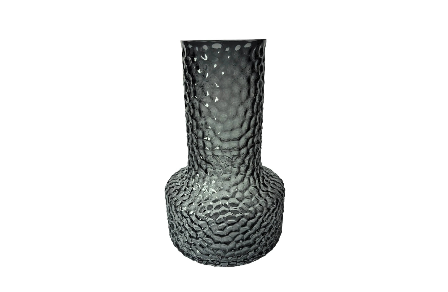Green Hammer Glass Vase - 25cm - Mekamart Australia