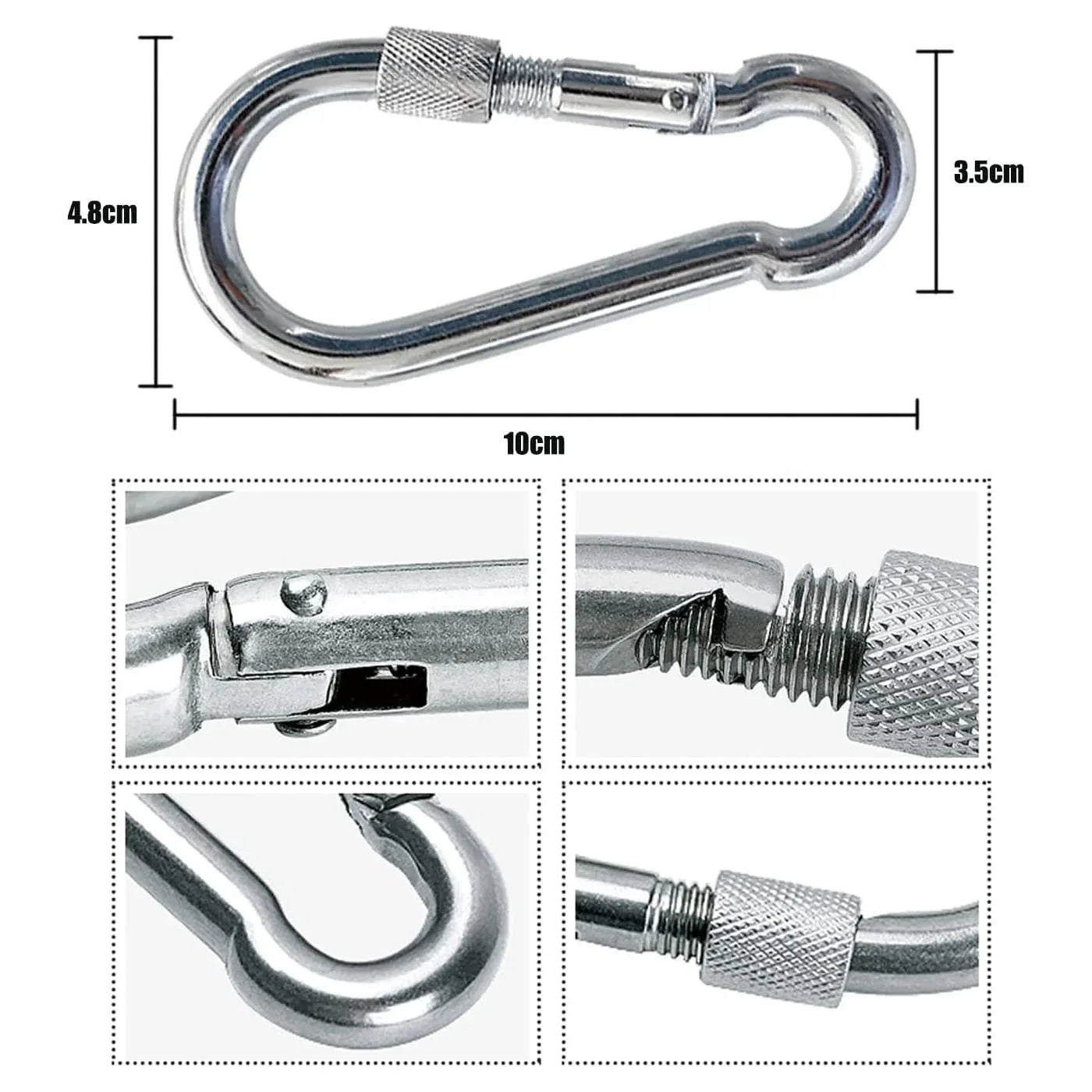 16mm 30m Safety Climbing Rope Nylon Rock Static Outdoor Boat Anchor Marine Rope Dock Lines Rope - Mekamart Australia