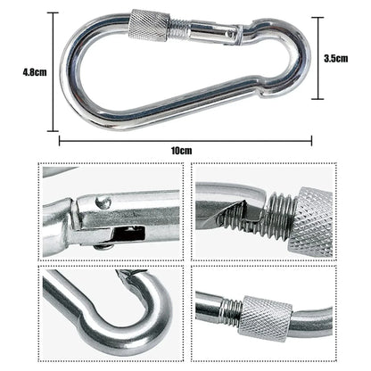 16mm 30m Safety Climbing Rope Nylon Rock Static Outdoor Boat Anchor Marine Rope Dock Lines Rope - Mekamart Australia