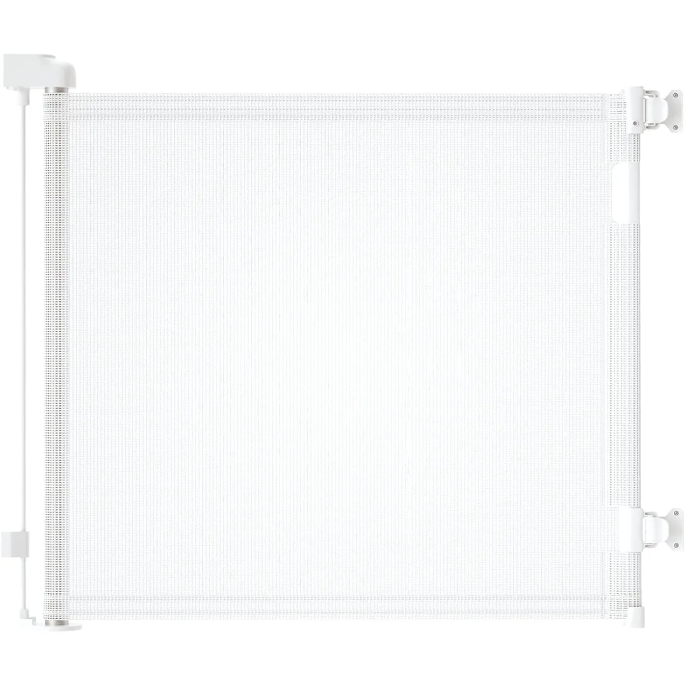 Retractable 3M Doorways Hallways Stairs Baby Gate Dog Pet Gate Indoor Outdoor Safety Gates White - Mekamart Australia