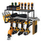 40cm Power Tool Organizer 4 Layers Garage Tool Storage Rack Workshop Tool Shelf Drill Pliers Hammer Rack - Mekamart Australia