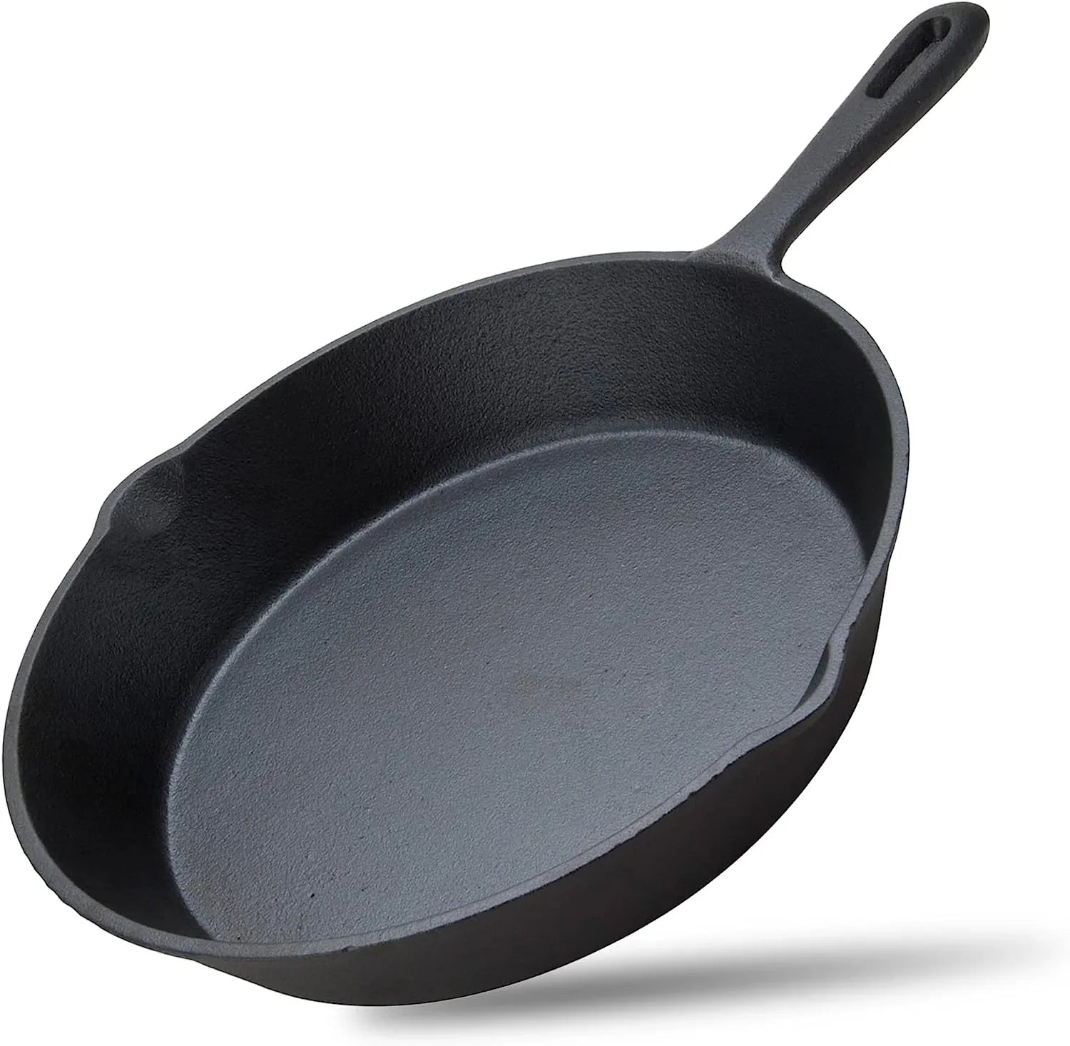 8inch 21cm Cast Iron Skillet Cookware Chef Quality Pre-Seasoned Pan Pans - Mekamart Australia