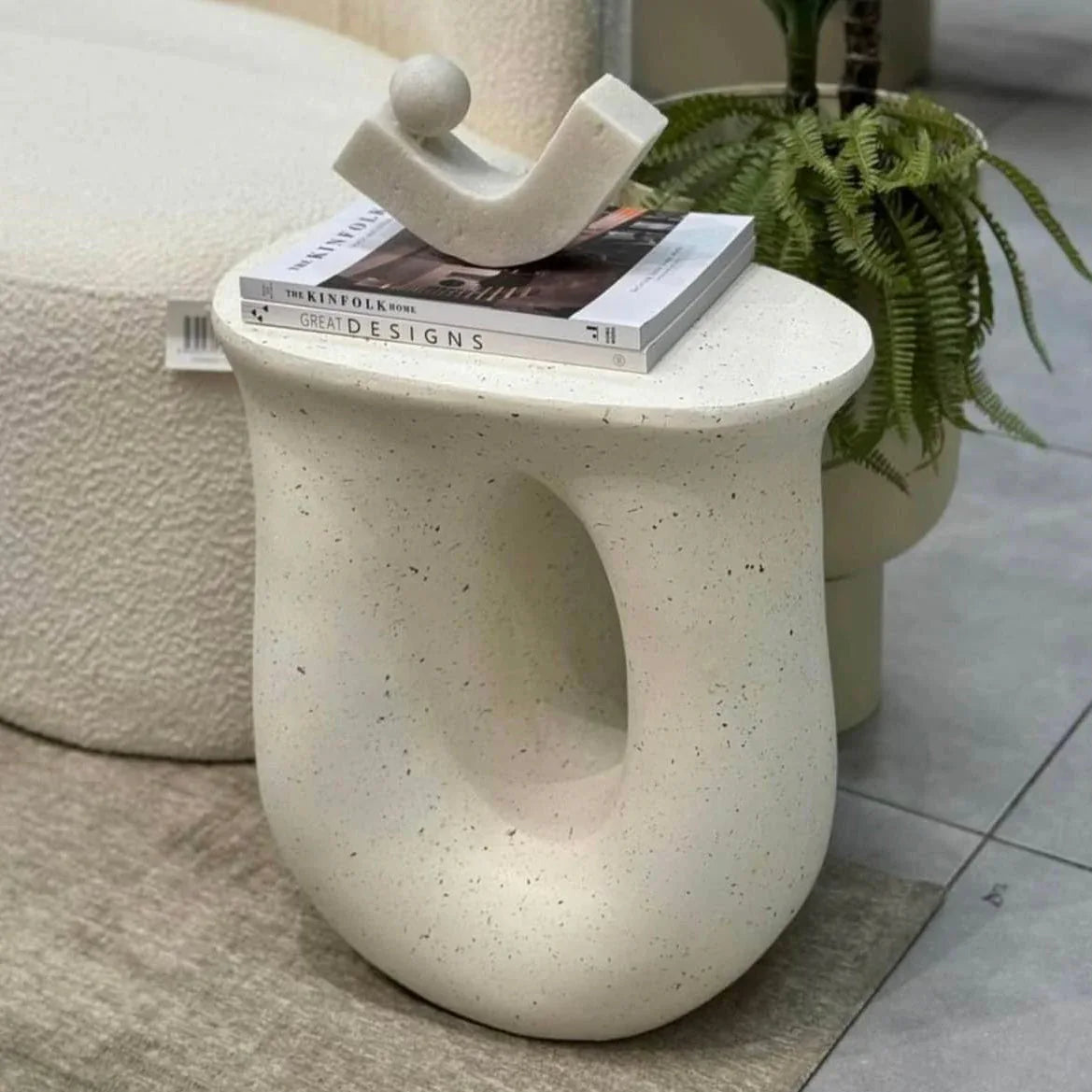 Interior Ave - Cosmo Terrazzo Accent Side Table - Mekamart Australia
