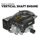 16HP Vertical Shaft Lawn Mower Engine Petrol 4 Stroke Ride on Motor - Mekamart Australia