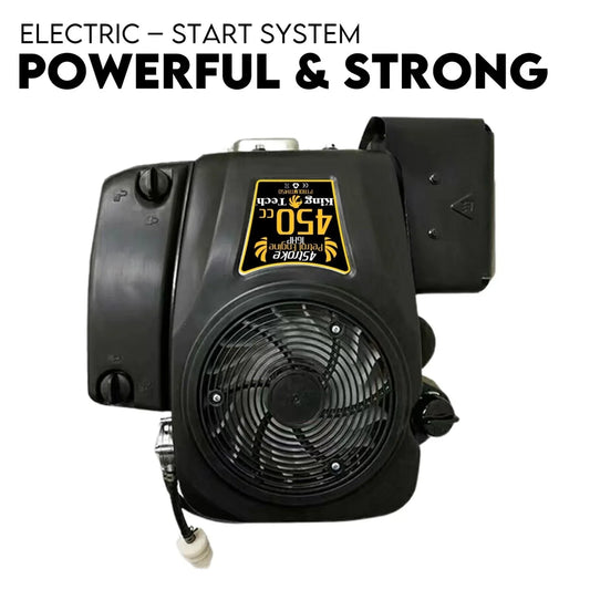 16HP Vertical Shaft Lawn Mower Engine Petrol 4 Stroke Ride on Motor - Mekamart Australia
