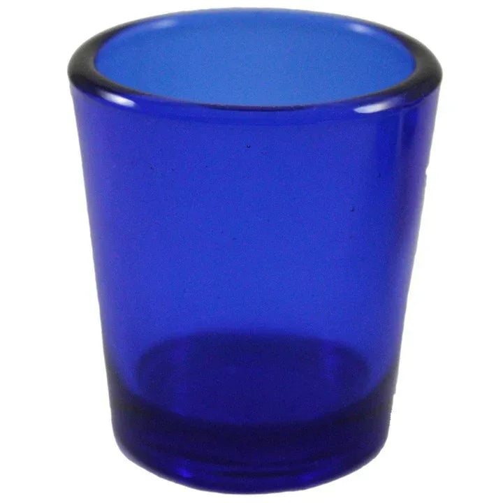 20 Pack Blue Glass Votive Tealight Candle Holders House Party Centerpiece Xmas Wedding Decor Glass Candlestick Party Decorations Bridal Baby Shower Event - Mekamart Australia