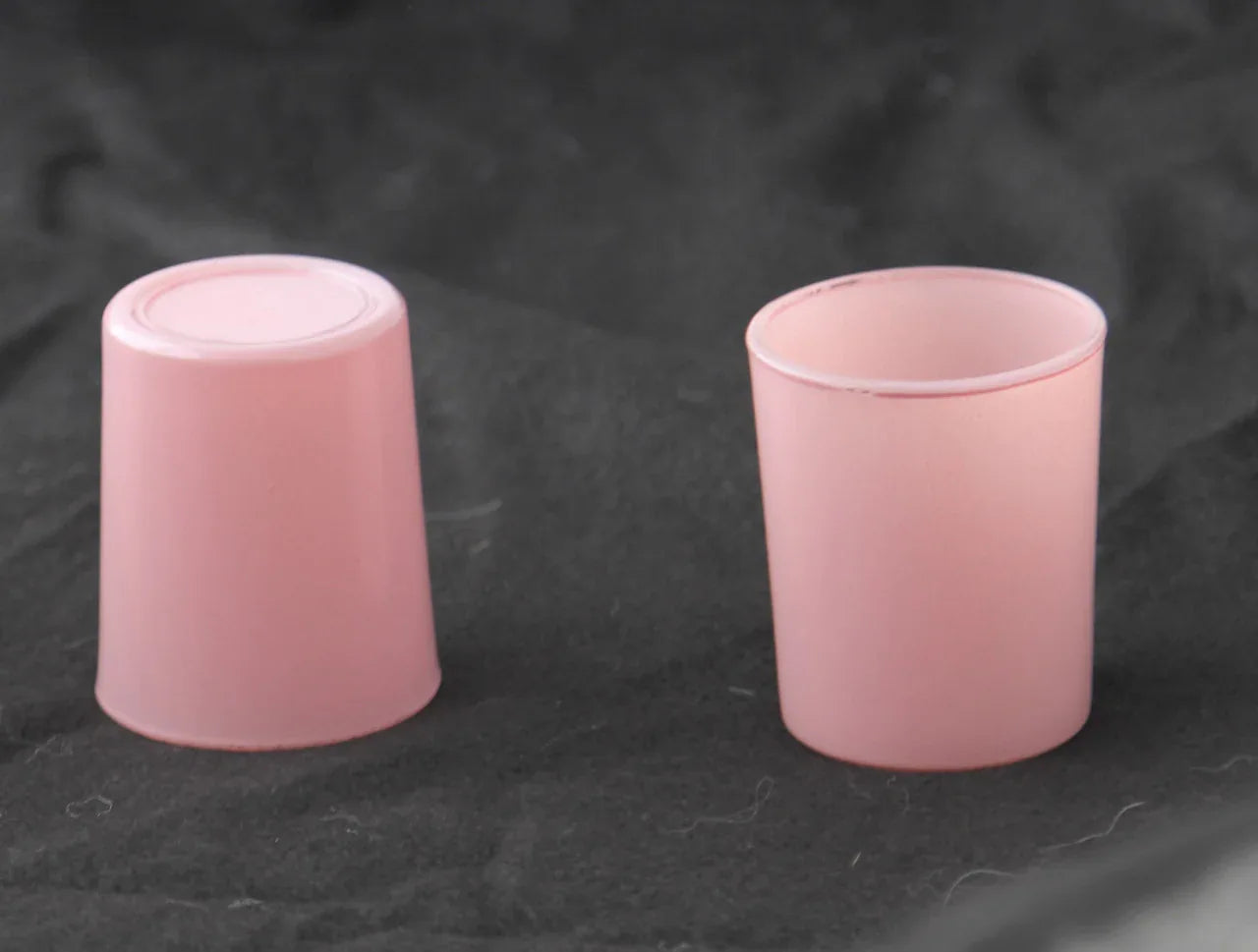20 Pack Blush Pink Glass Votive Tealight Candle Holders House Party Centerpiece Xmas Wedding Decor Glass Candlestick Party Decorations Bridal Valentines Event - Mekamart Australia