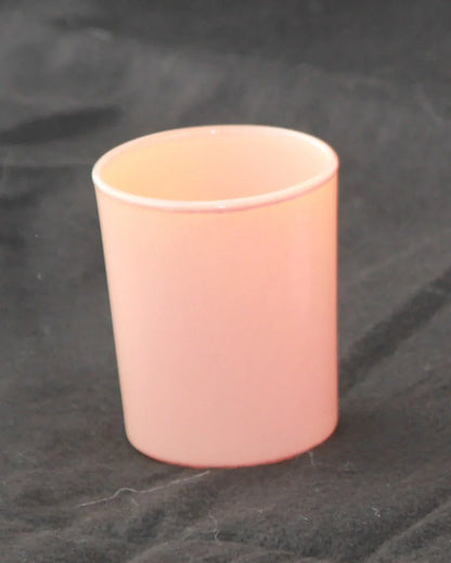 10 Pack Champagne Pale Pink Glass Votive Tealight Candle Holders House Party Centerpiece Xmas Wedding Decor Glass Candlestick Party Decorations Bridal Valentines Event - Mekamart Australia