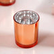 40 Pack Copper Votive Tealight Candle Holders Valentines Day Mercury Wedding Decor Glass Candlestick Party Decorations Bridal Baby Shower Event - Mekamart Australia