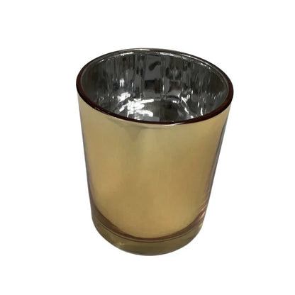 40 Pack Gold Votive Tealight Candle Holders Valentines Day Mercury Wedding Decor Glass Candlestick Party Decorations Bridal Baby Shower Event - Mekamart Australia