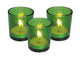 10 Pack Green Glass Votive Candle Holders Table Centreoieces Xmas Wedding Anniversary Event Recption Party Function or Home Decor - Mekamart Australia