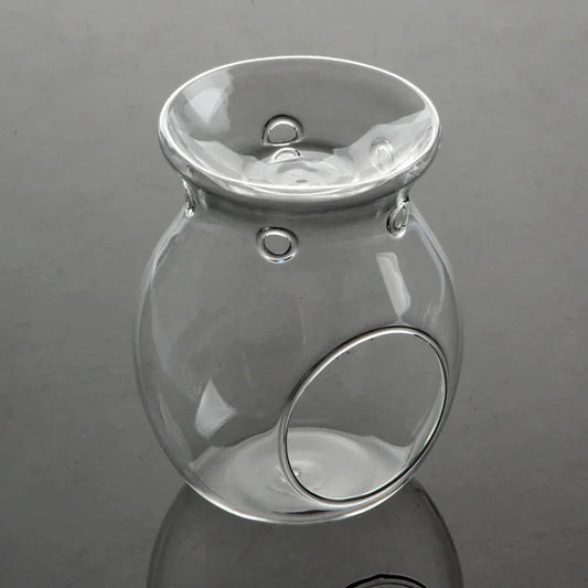 10 Bulk Buy Pack ofPerfume Scented Essential Oil Tealight Candle Burner Glass Lamp for Aromatherapy Spa Room Relax 14cm High - Mekamart Australia