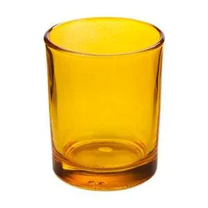40 Pack Orange Glass Votive Tealight Candle Holders House Party Centerpiece Xmas Wedding Decor Glass Candlestick Party Decorations Bridal Baby Shower Event - Mekamart Australia