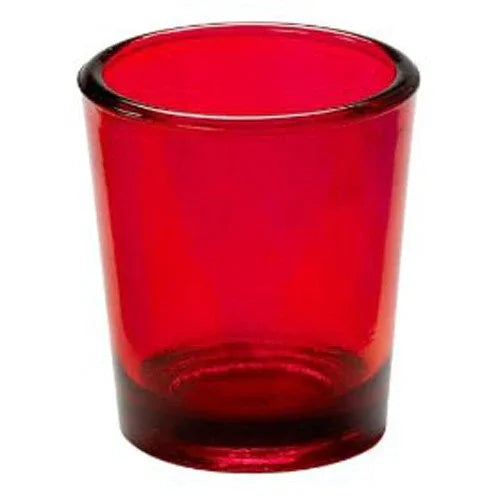 40 Pack Red Glass Votive Tealight Candle Holders House Party Centerpiece Xmas Wedding Decor Glass Candlestick Party Decorations Bridal Valentines Event - Mekamart Australia