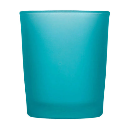 40 Pack Turquoise Frosted Glass Votive Tealight Candle Holders House Party Centerpiece Xmas Wedding Decor Glass Candlestick Party Decorations Bridal Baby Shower Event - Mekamart Australia