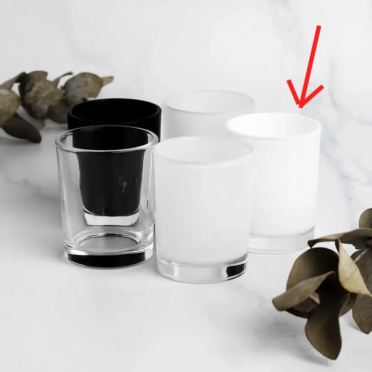 10 Pack Pure White Tealight Candle Holder 6.5cm Festival Decor Wedding Propose Parties Holiday and Home Decor - Mekamart Australia