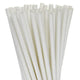 200 Pack White Drinking Straws Biodegradable Eco Paper Birthday Party Event Bistro Bar Cafe Take Away - Mekamart Australia