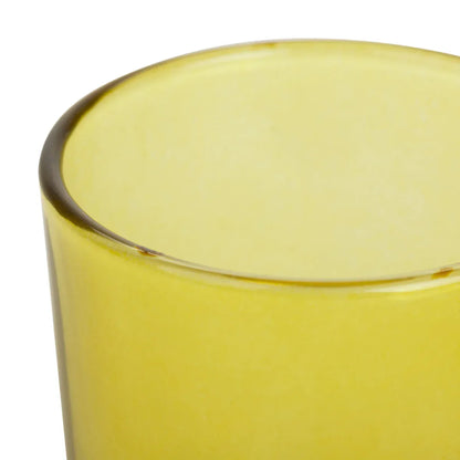 20 Pack Yellow Glass Votive Candle Holders Table Centreoieces Xmas Wedding Anniversary Event Recption Party Function or Home Decor - Mekamart Australia
